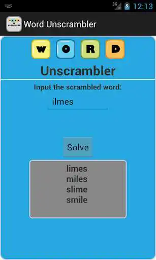 Play Word Unscrambler