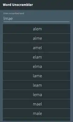 Play Word Unscrambler