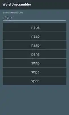 Play Word Unscrambler