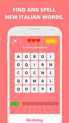 Play WordUp! The Italian Word Game