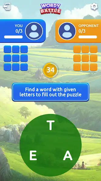Play Wordy Battle  and enjoy Wordy Battle with UptoPlay