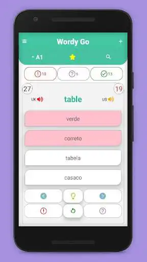 Play WordyGo: English-Portuguese: Free Vocabulary Quiz as an online game WordyGo: English-Portuguese: Free Vocabulary Quiz with UptoPlay