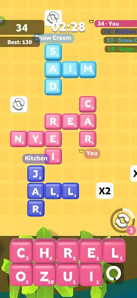 Play Wordz Match as an online game Wordz Match with UptoPlay