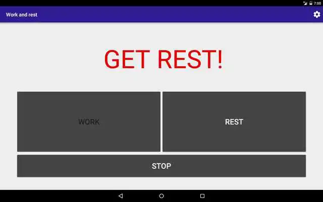 Play Work and Rest