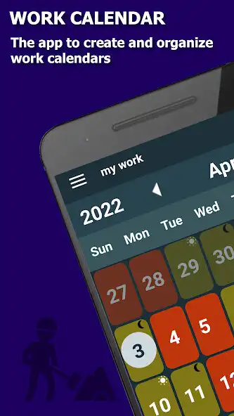 Play Work calendar, shift calendar  and enjoy Work calendar, shift calendar with UptoPlay