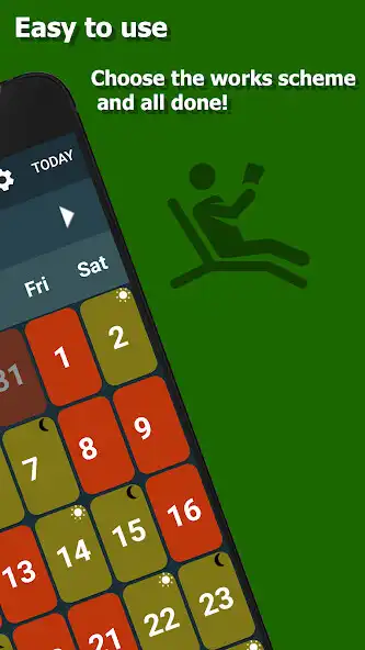 Play Work calendar, shift calendar as an online game Work calendar, shift calendar with UptoPlay