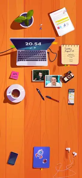 Workdesk Homescreen online game with UptoPlay