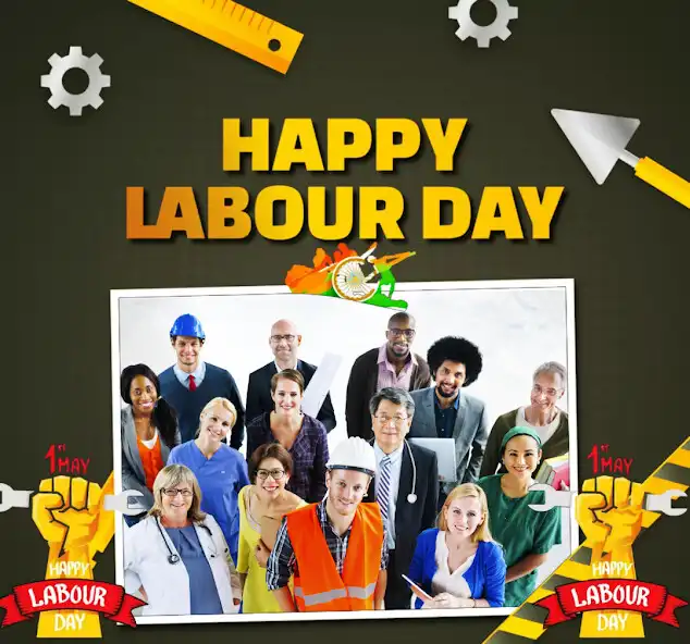 Play Workers Day Photo Frame  and enjoy Workers Day Photo Frame with UptoPlay