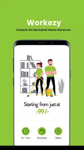 Play Workezy - On Demand Home Services as an online game Workezy - On Demand Home Services with UptoPlay