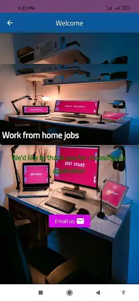 Play Work from home jobs app as an online game Work from home jobs app with UptoPlay