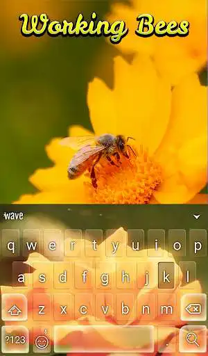 Play Working Bees Animated Keyboard as an online game Working Bees Animated Keyboard with UptoPlay