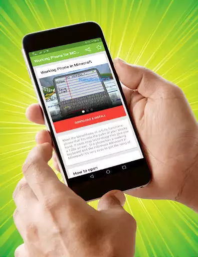 Play Working Phone for MCPE  and enjoy Working Phone for MCPE with UptoPlay
