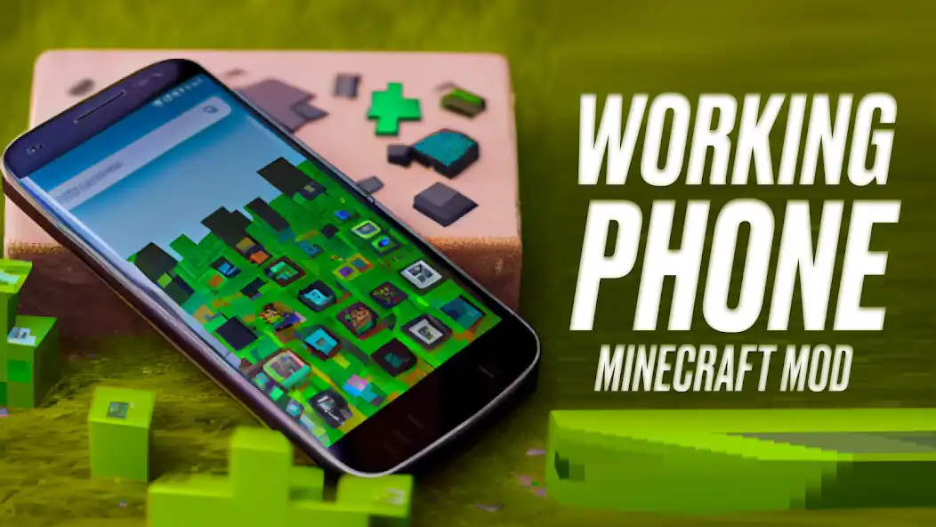 Play Working Phone Minecraft Mod  and enjoy Working Phone Minecraft Mod with UptoPlay
