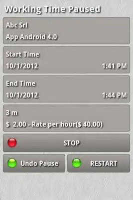 Play Working Time Demo