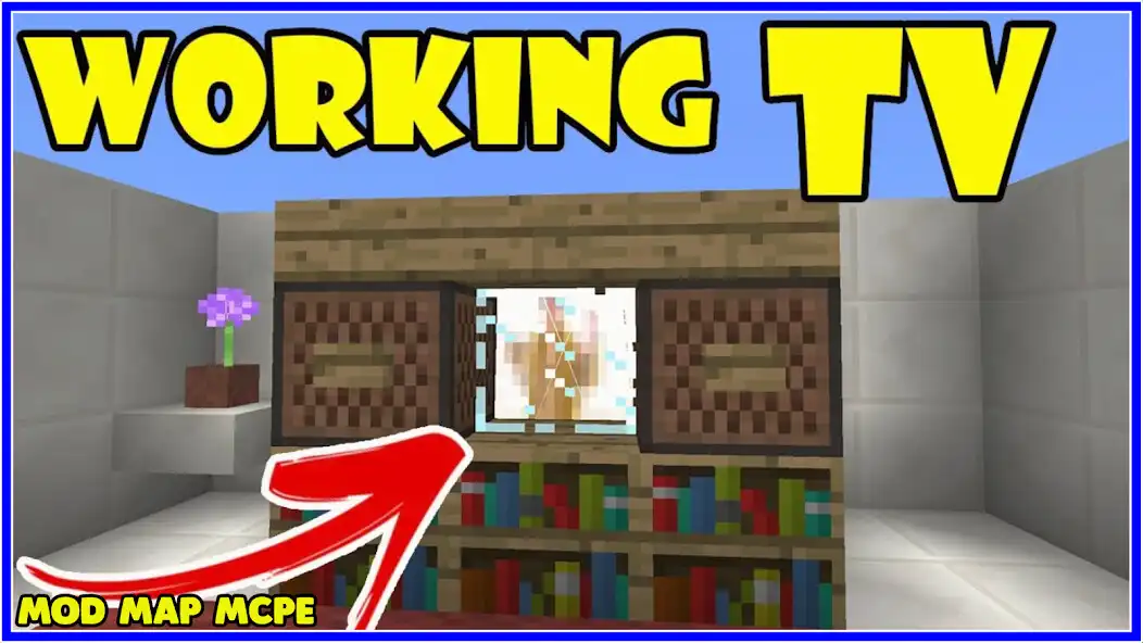 Play Working TV Decoration Mod MCPE  and enjoy Working TV Decoration Mod MCPE with UptoPlay