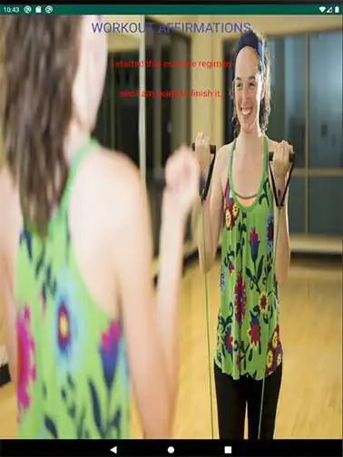 Play Workout Affirmations as an online game Workout Affirmations with UptoPlay
