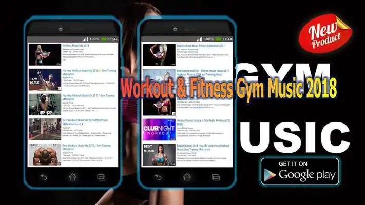 Play Workout and Fitness Gym Music 2018