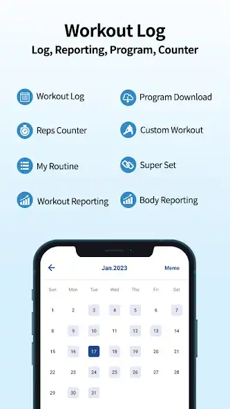 Play Workout - Log, Report, Program  and enjoy Workout - Log, Report, Program with UptoPlay