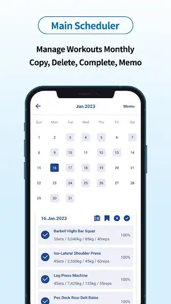 Play Workout - Log, Report, Program as an online game Workout - Log, Report, Program with UptoPlay