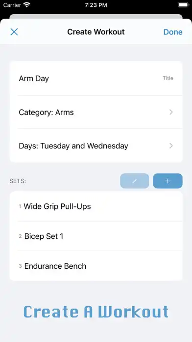 Play Workout notepad as an online game Workout notepad with UptoPlay