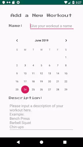 Play Workout Tracker