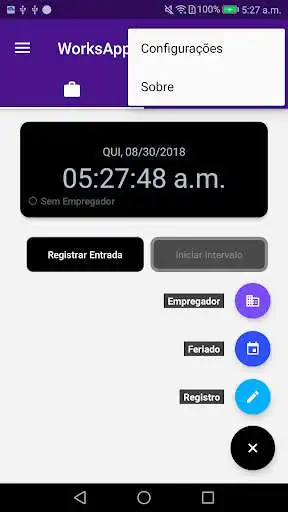 Play WorksApp - Hours Control as an online game WorksApp - Hours Control with UptoPlay