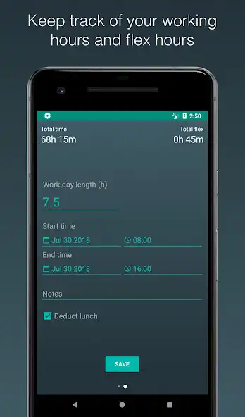 Play WorkTime - Keep track of your work and flextime
