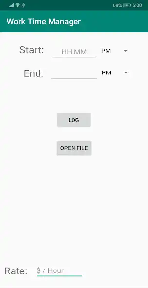 Play Work Time Manager as an online game Work Time Manager with UptoPlay