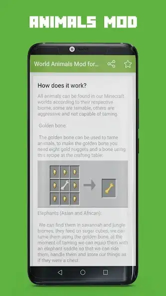 Play World Animals Mod for MCPE as an online game World Animals Mod for MCPE with UptoPlay