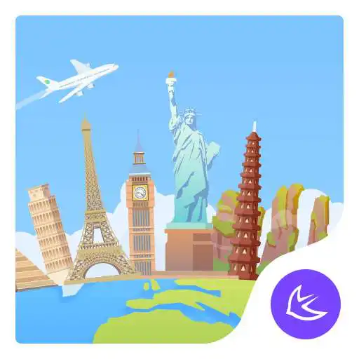 Run free android online World-APUS Launcher theme APK