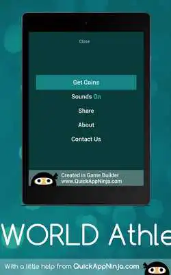 Play World Athlete QUIZ