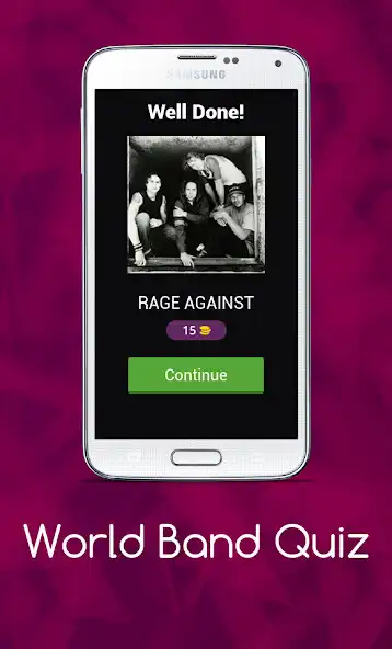 Play World Band Quiz as an online game World Band Quiz with UptoPlay