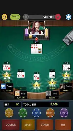 Play World Blackjack King