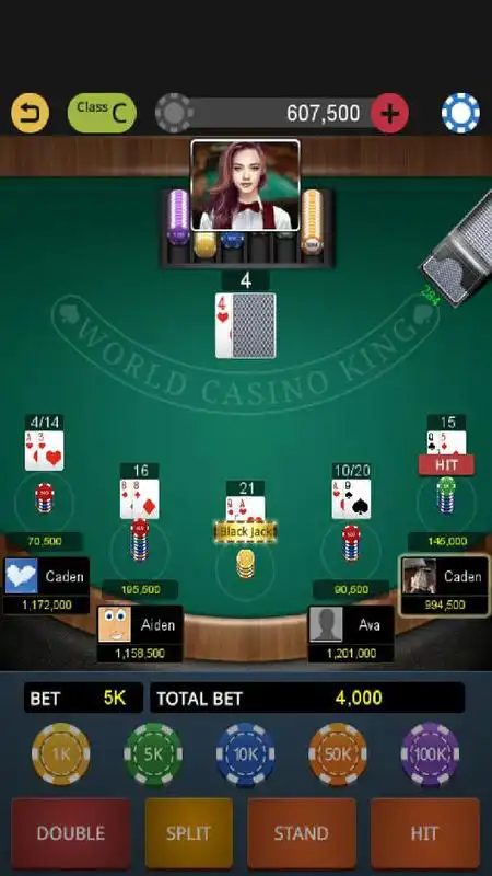 Play World Blackjack King