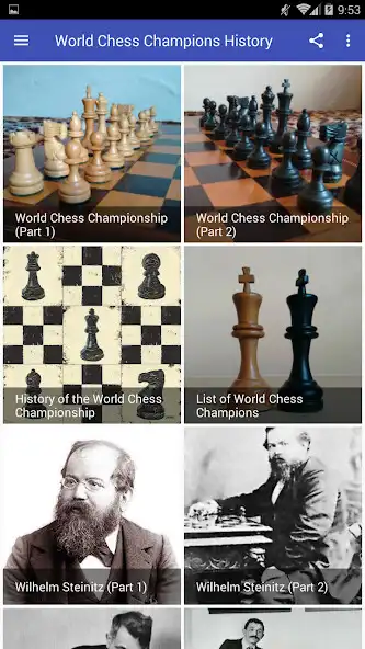Play World Chess Champions History  as an online game World Chess Champions History  with UptoPlay