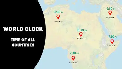 Play World Clock App: World Time  and enjoy World Clock App: World Time with UptoPlay