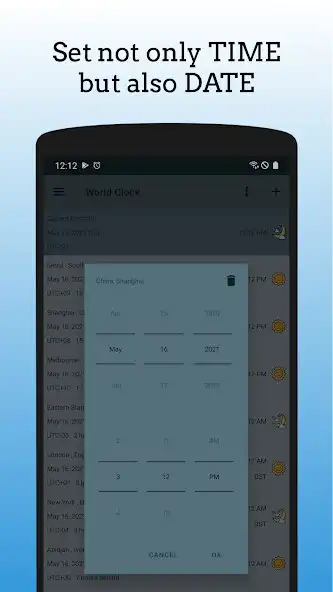 Play World Clock - TimeZone Widget as an online game World Clock - TimeZone Widget with UptoPlay