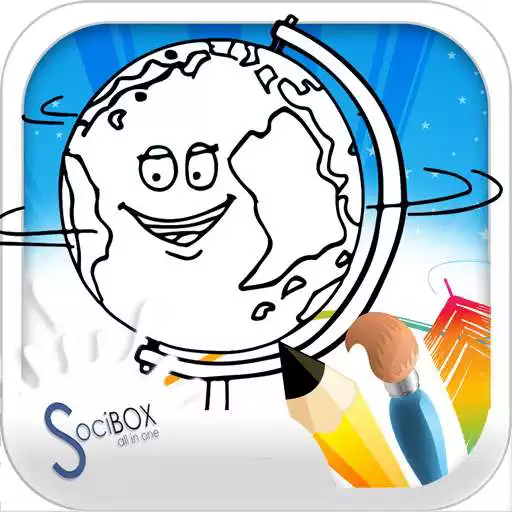Free play online world coloring book  APK