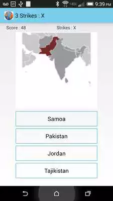 Play World Countries Quiz