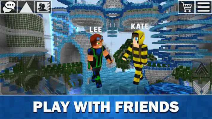 Play WorldCraft : 3D Build  Craft