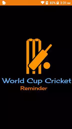 Play World Cup Cricket Reminder  and enjoy World Cup Cricket Reminder with UptoPlay