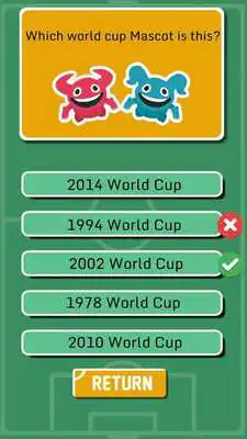 Play World Cup Football Quiz Game