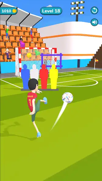 Play World Cup Free Kick as an online game World Cup Free Kick with UptoPlay