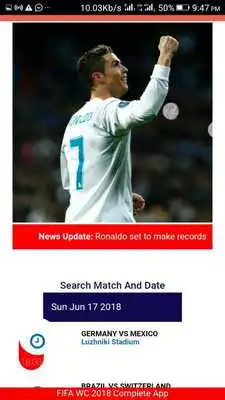 Play World Cup Russia  2018 Complete App