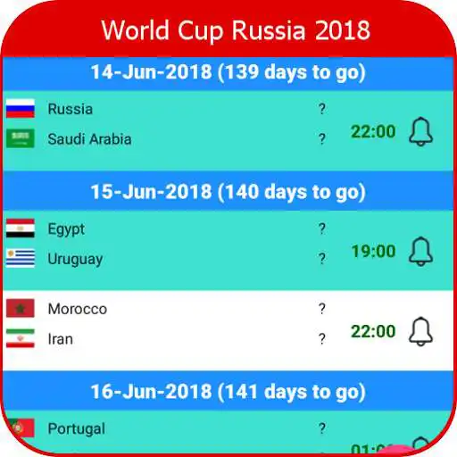 Free play online World Cup Russia 2018 APK Free play online World Cup Russia 2018 APK
