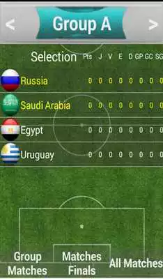 Play World Cup Russia 2018 Table