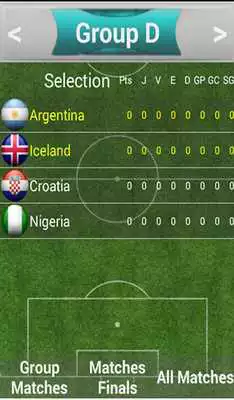 Play World Cup Russia 2018 Table