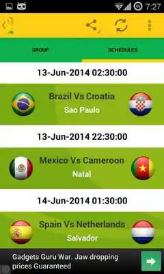 Play World Cup Soccer 2014 Brazil