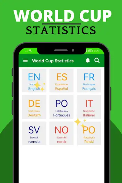 Play World Cup Stats - History as an online game World Cup Stats - History with UptoPlay