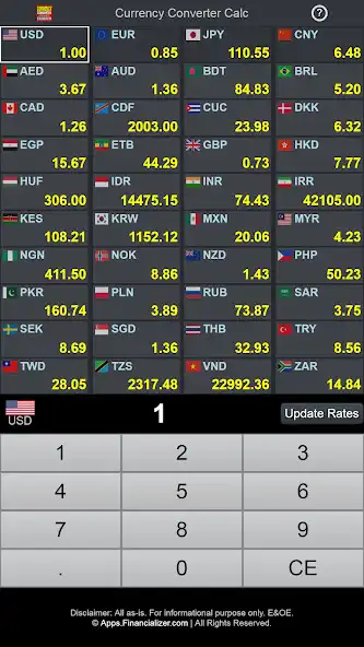 Play World Currency Exchange Calculator  and enjoy World Currency Exchange Calculator with UptoPlay